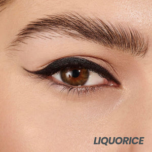 Wonderskin Eyeliner Pencil, 1440 Longwear Deep Black Eyeliner Pencil - Waterproof, Sharpenable & Smudge Proof (Liquorice) - dailyvitalstore