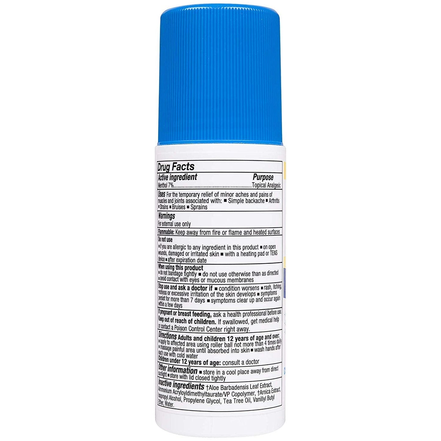 Zim's Max Freeze Pain Relief Roll On, 3 Ounces each (Value Pack of 8) - dailyvitalstore