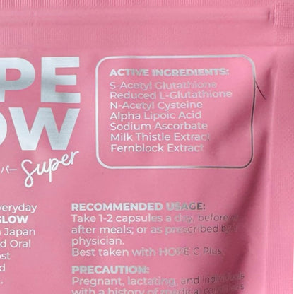 1 Sachet Luna Aura Hope Glow Super 700mg (60 Capsules) - dailyvitalstore