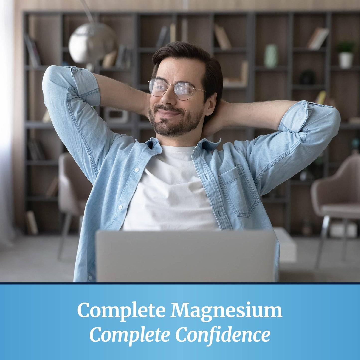 10 in 1 Magnesium Complex Supplement 500MG | Magnesium Citrate, Mag Glycinate, Malate & More | High Absorption Mag Complex with Vitamin B6 | Bone, Muscle & Heart Health Support | Non-GMO | 60 Ct. - dailyvitalstore