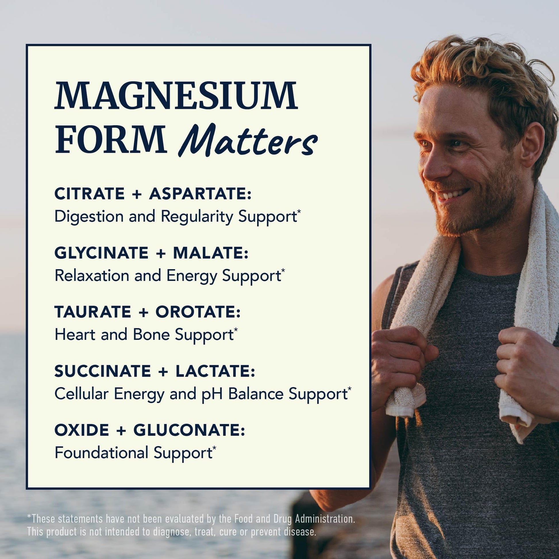 10 in 1 Magnesium Complex Supplement 500MG | Magnesium Citrate, Mag Glycinate, Malate & More | High Absorption Mag Complex with Vitamin B6 | Bone, Muscle & Heart Health Support | Non-GMO | 60 Ct. - dailyvitalstore