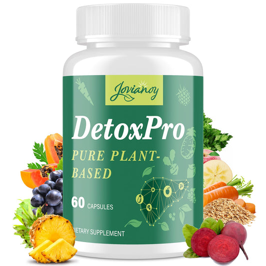1000 MG Detox & Cleanse Capsules, 26-in-1 Plant-Based Formula for Detoxification, Detox Supplement for Women & Men, Natural Trace Binder, Liver, - dailyvitalstore