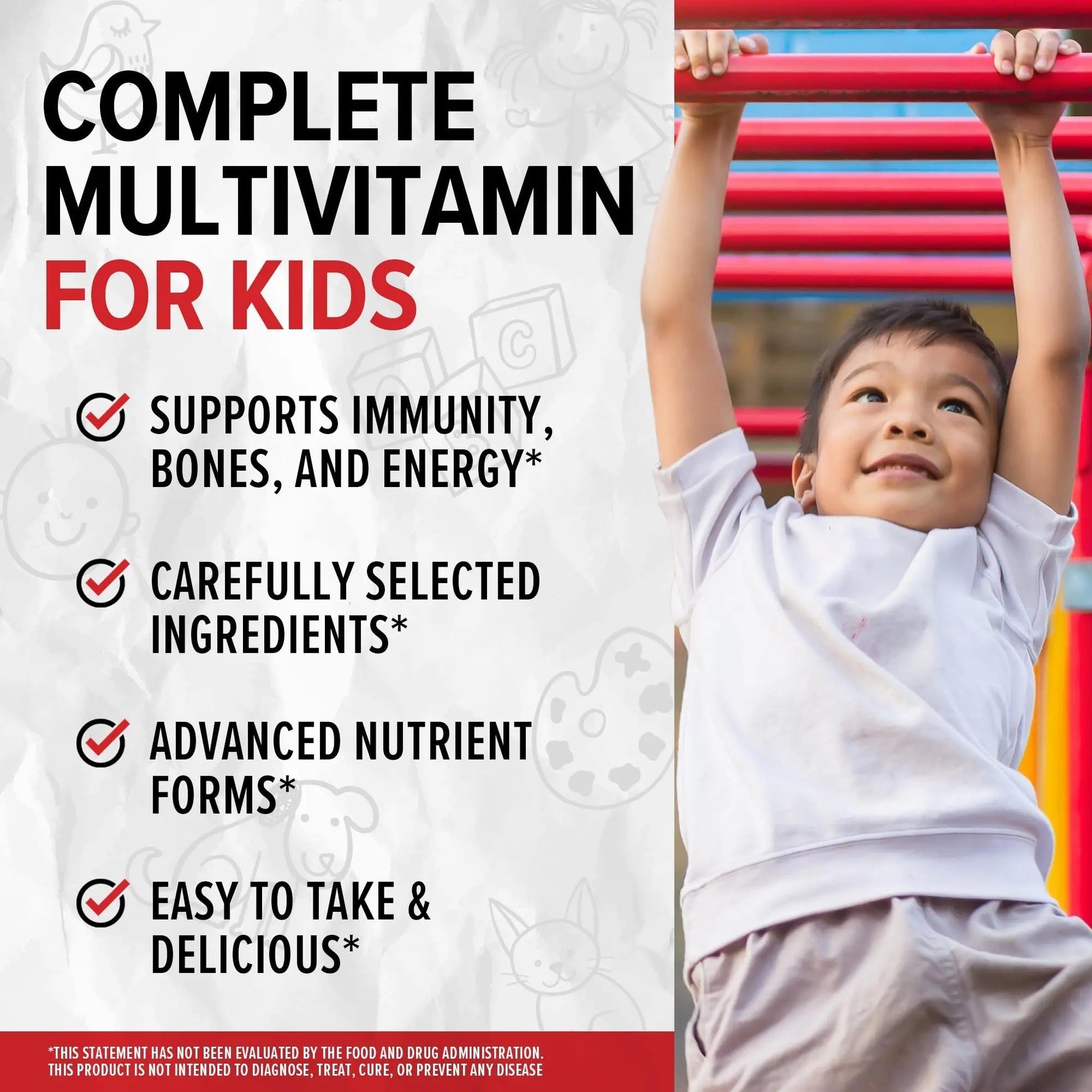 10X Health Children’s Methylated Multivitamin Gummies - 60 Count Kids Multivitamin Gummies, Complete Daily Nutrition - dailyvitalstore