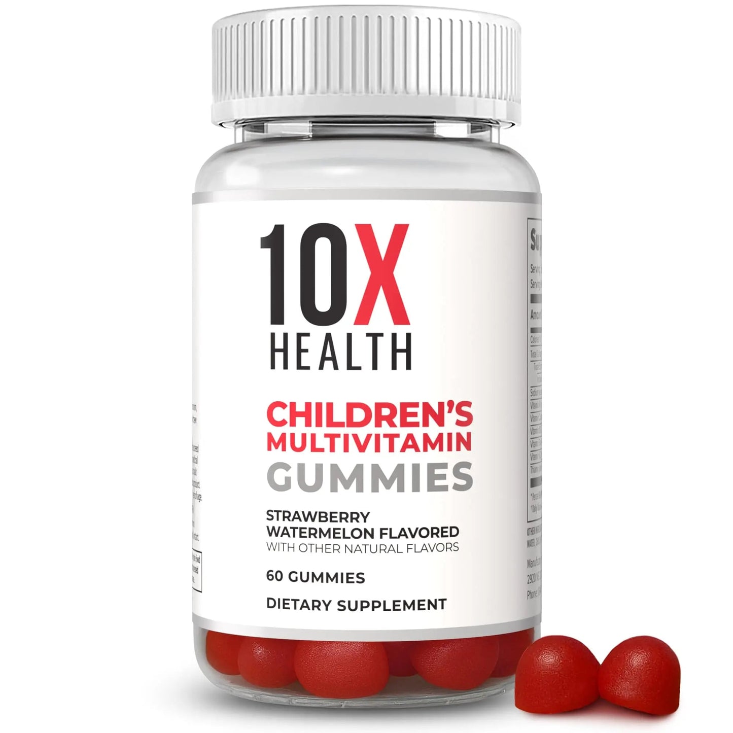 10X Health Children’s Methylated Multivitamin Gummies - 60 Count Kids Multivitamin Gummies, Complete Daily Nutrition - dailyvitalstore