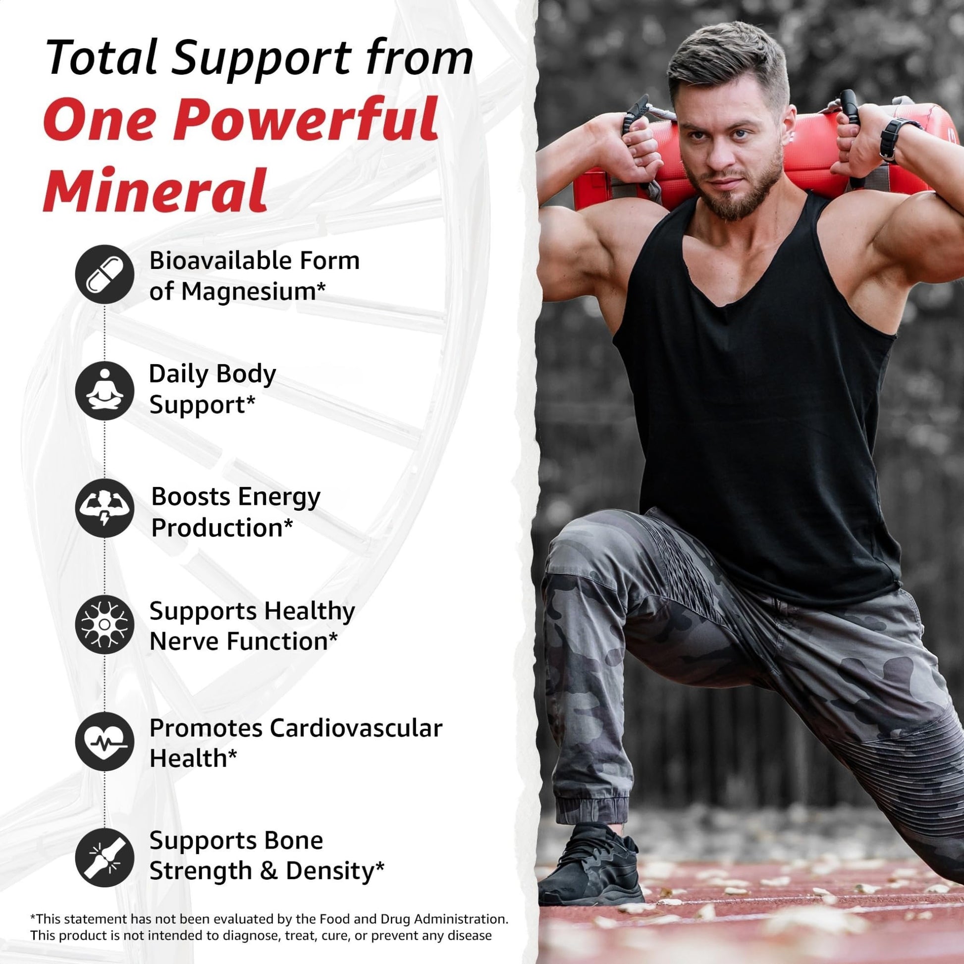 10X Health Magnesium Supplements - High-Absorption Magnesium Citrate for Sleep, Muscle & Nerve Support - dailyvitalstore