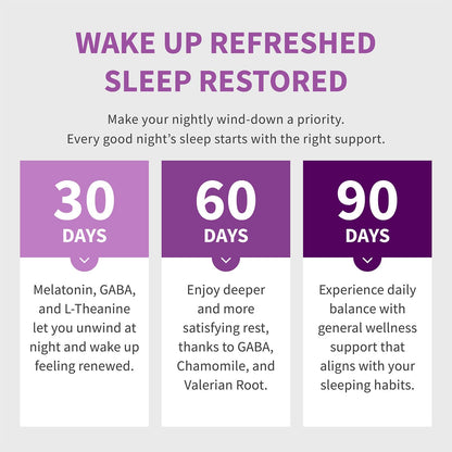 12-in-1 Melatonin Sleep Capsules - Natural Sleep Aids for Adults with Melatonin 5mg and Magnesium Glycinate 500mg, Sleep Aid with Ashwagandha, L Theanine, Valerian Root, GABA, 5-HTP (90ct, Pack of 1) - dailyvitalstore