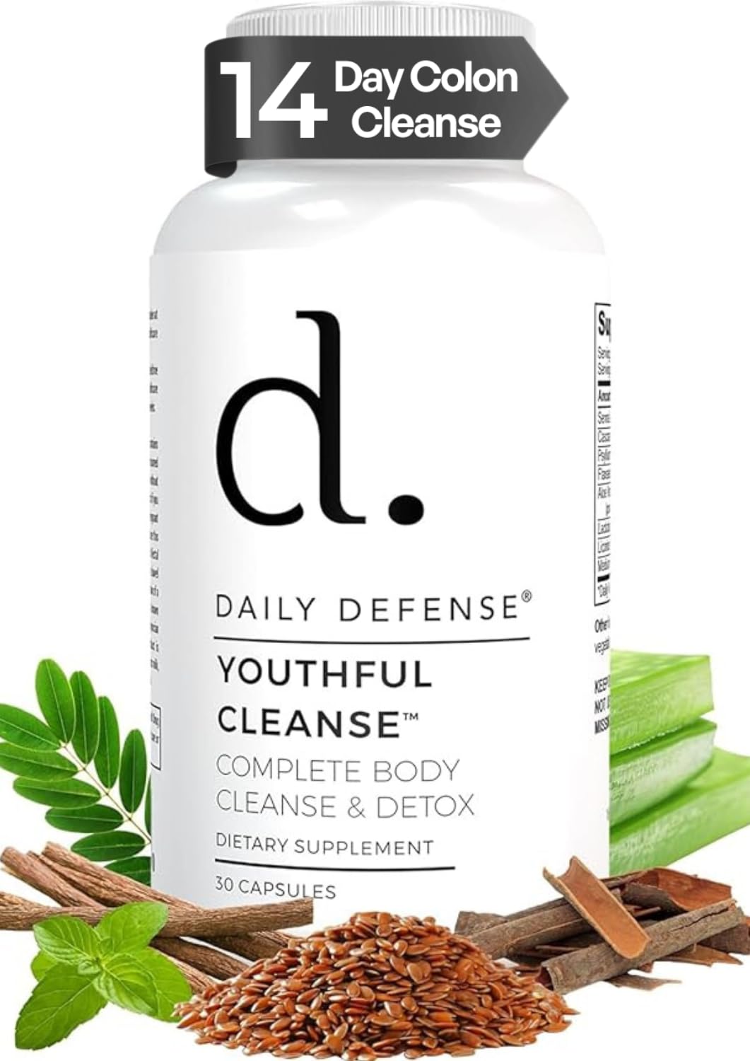 14 Day Cleanse Pills Colon Cleanser Detox for Weight Flush Intestinal Cleanse Pills & Probiotic - Fast Natural Laxative for Constipation Relief - dailyvitalstore