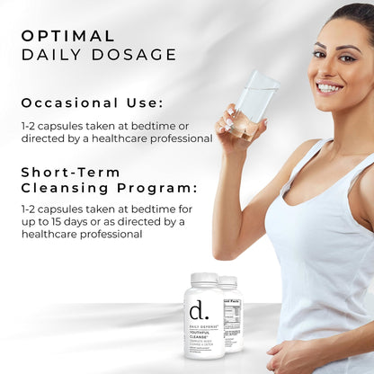 14 Day Cleanse Pills Colon Cleanser Detox for Weight Flush Intestinal Cleanse Pills & Probiotic - Fast Natural Laxative for Constipation Relief - dailyvitalstore