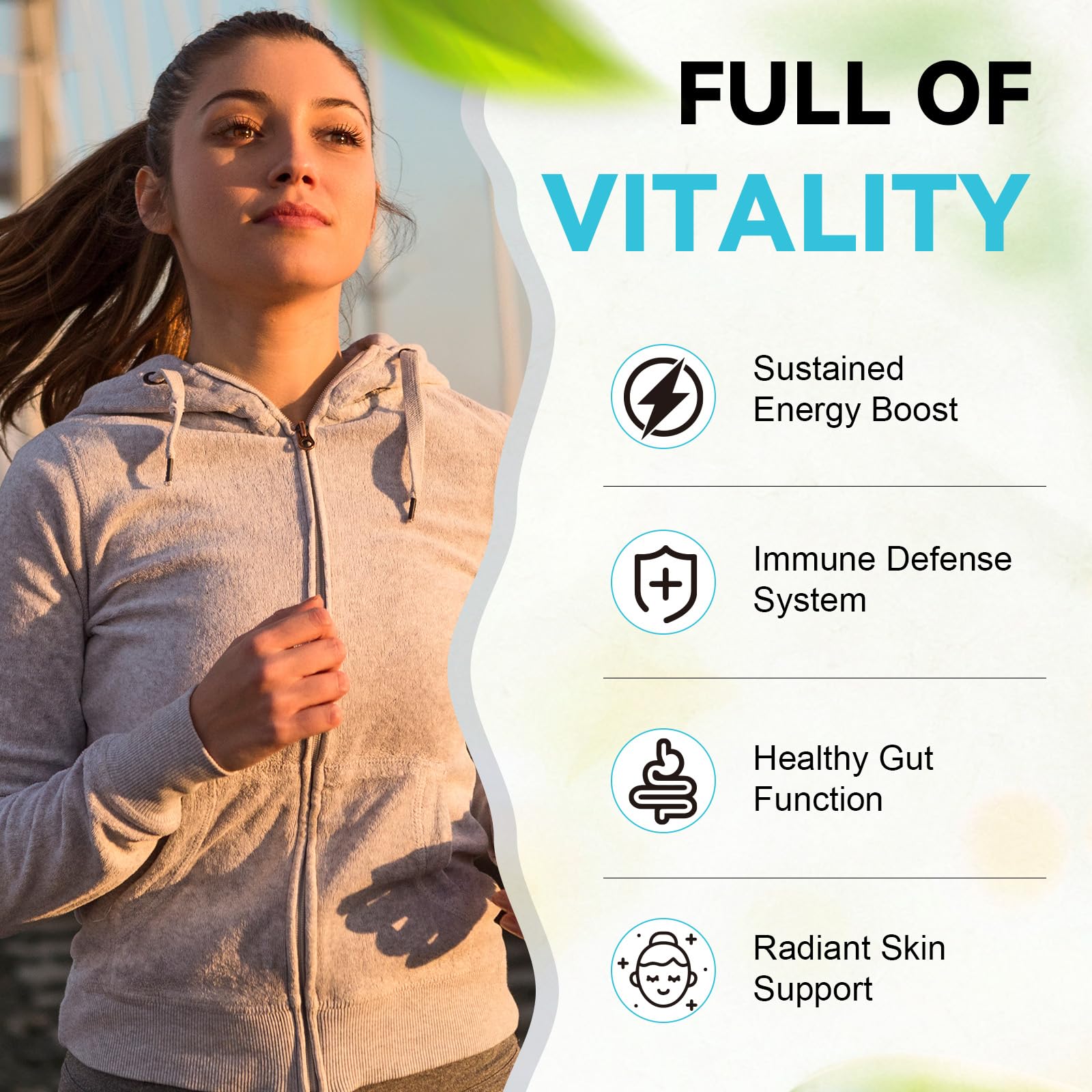 14-in-1 Gut Health with Probiotics, Prebiotics, Postbiotics & Digestive Enzymes for Women & Men, 60 Billion CFU Probiotics for Digestion, Strong Immunity, - dailyvitalstore