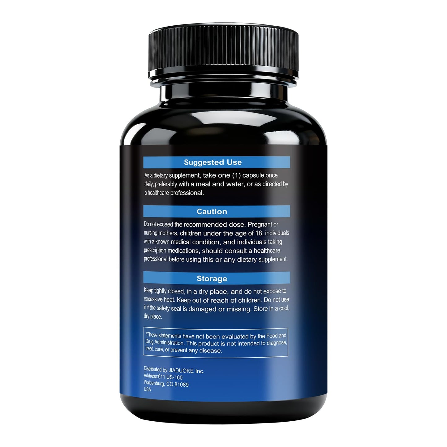 14-in-1 Magnesium Complex Supplement, 1200mg Elemental Magnesium Glycinate, Citrate, Malate, Taurate - Magnesium Complex for Women Nerves, Bone & Heart Health | Non-GMO - dailyvitalstore