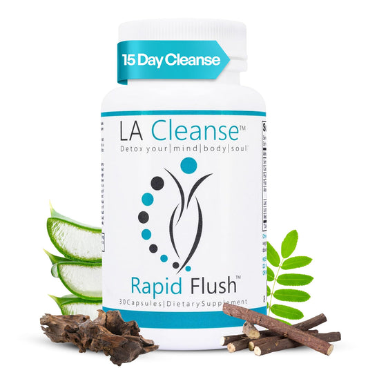 15 Day Cleanse and Detox - Rapid Flush 15 Day Gut Cleanse for Detox, Colon Cleanse, Gut Support - Enhance Digestion with Cascara Sagrada, - dailyvitalstore