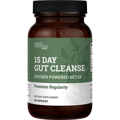 15 Day Gut Cleanse Detox For Women and Men - Vegan, Non-GMO Ingredients For Waist Loss and Constipation Relief With A 15 Day Cleanse Gut Support Without Cramping, - dailyvitalstore