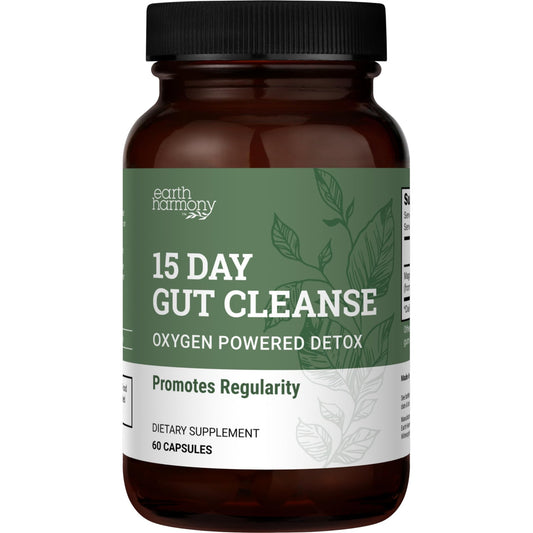 15 Day Gut Cleanse Detox For Women and Men - Vegan, Non-GMO Ingredients For Waist Loss and Constipation Relief With A 15 Day Cleanse Gut Support Without Cramping, - dailyvitalstore