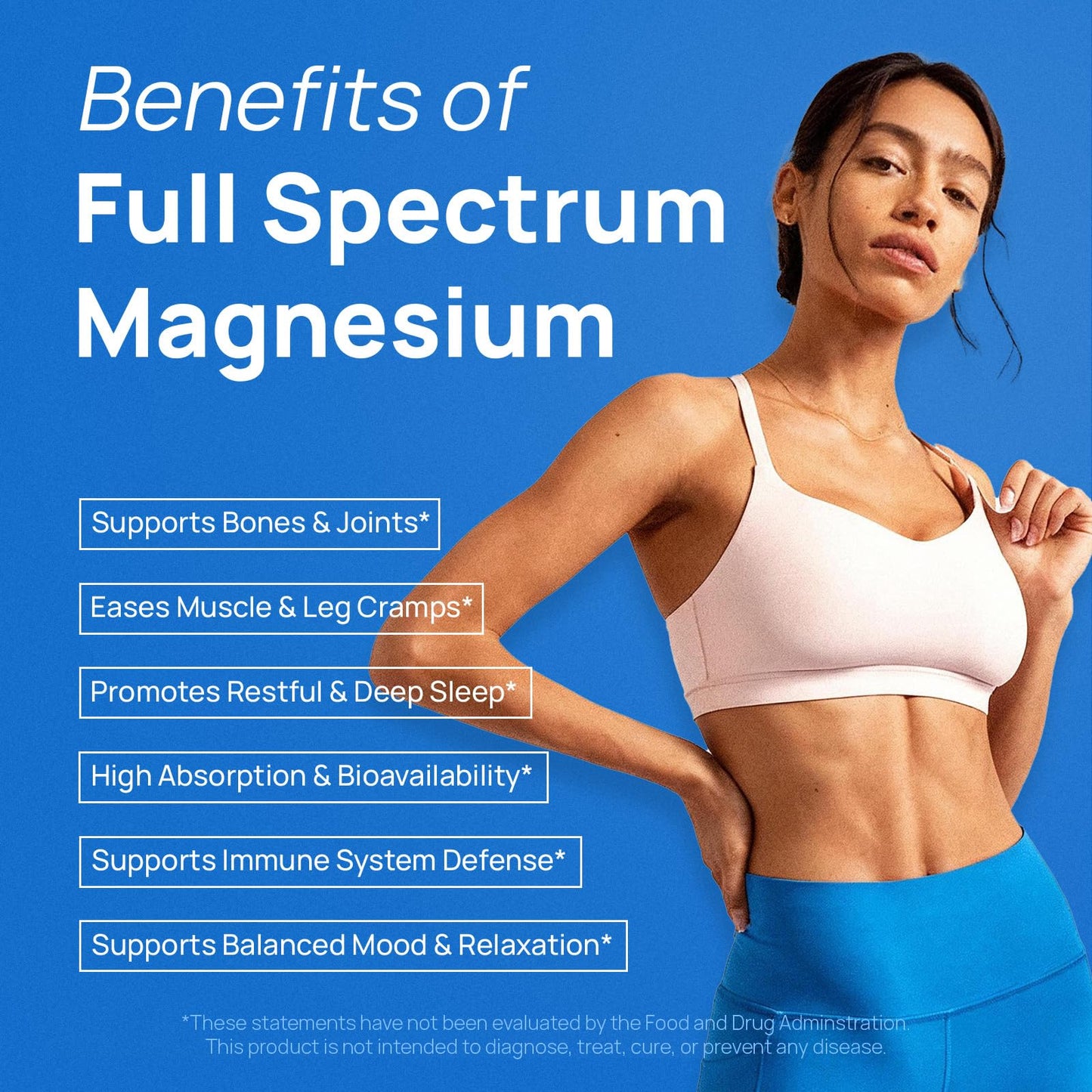 18 in 1 Magnesium Complex for Women and Men | Liposomal Magnesium Supplement with Glycinate, Citrate, Malate, Taurate, D3 & K2 | High Absorption for Muscle, Sleep, Bone, Nerve Support | 90 Capsules - dailyvitalstore