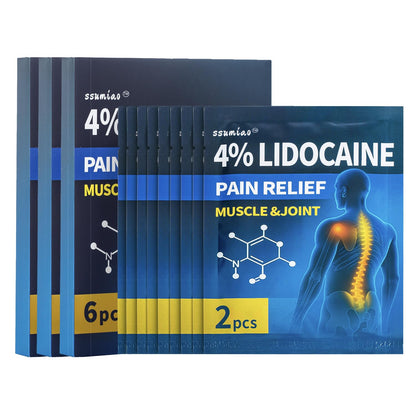 18 pcs Lidocaine Pain Relief Patches 4% - Long-Lasting Hydrogel Pain Patch with Lavender Scent | Flexible & Discreet for Back, Neck, Arthritis, Muscle & Joint Discomfort | (3 Packs) - dailyvitalstore