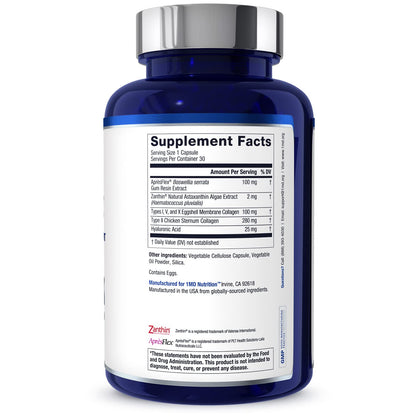 1MD Nutrition MoveMD - Joint Health Supplement - Doctor Formulated | with Collagen, Astaxanthin, and More | 30 Capsules (3-Pack) - dailyvitalstore