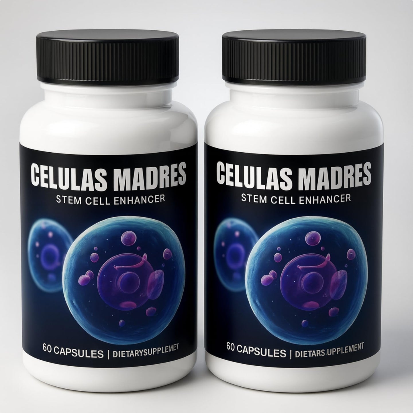 2 Bottles Celulas Madre Supports Joint & Muscles Stem Cell Immune Control 120 Capsules Madre Cell Plus. All Natural Steam Enhancer New - dailyvitalstore