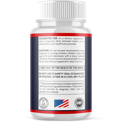 (2 Pack) Bio Glyco Capsules, Official BioGlyco Blood Health Support Pills with All Natural Ingredients, Advanced Blood Optimizer with Maximum Strength Premium Vitamins for Women & Men (120 Capsules) - dailyvitalstore