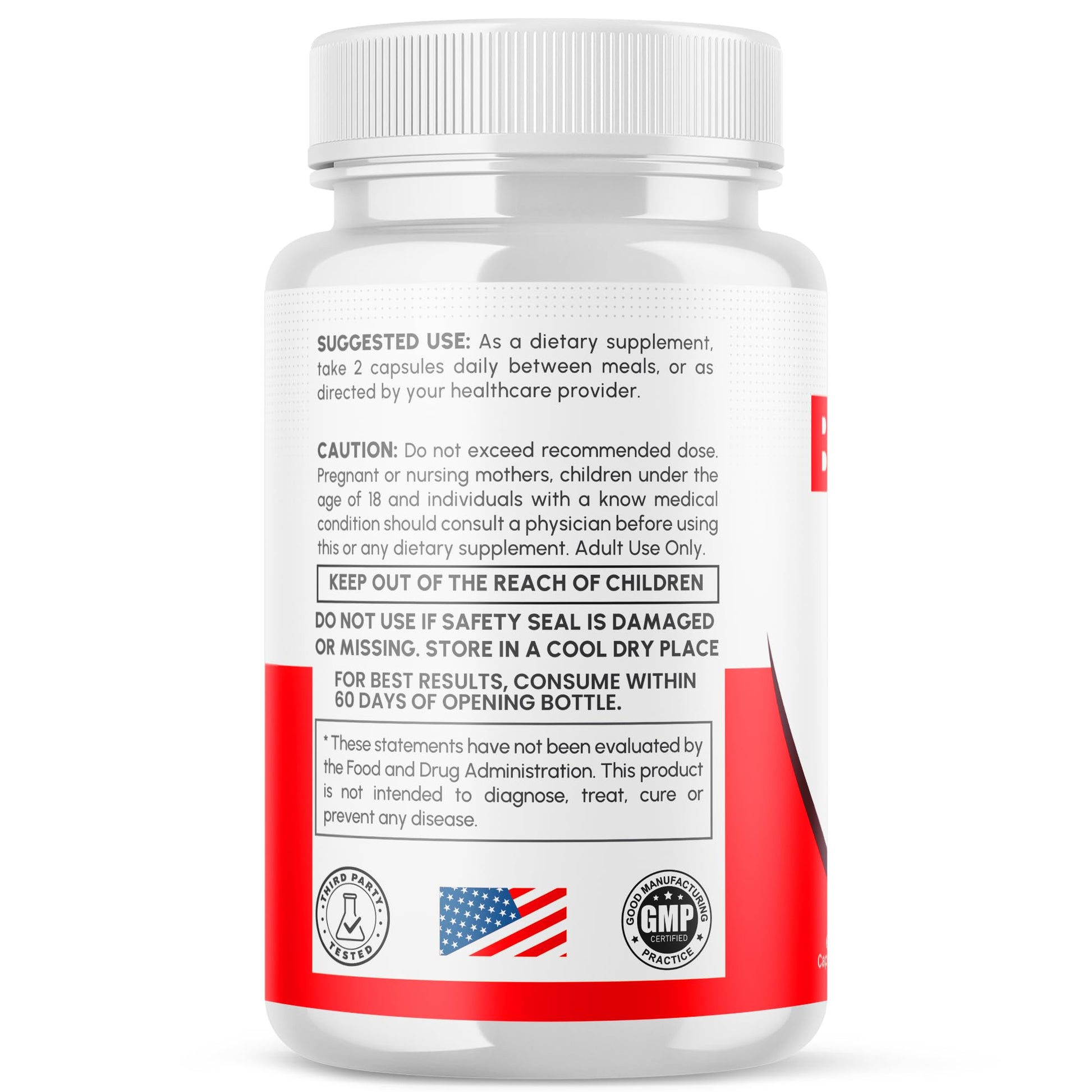 (2 Pack) BioGlyco Flow Blood Optimizer Capsules, Official BioGlyco Flow Pills with All Natural Ingredients, Advanced Health and Wellness Supplement with Maximum Strength Multivitamins (120 Capsules) - dailyvitalstore