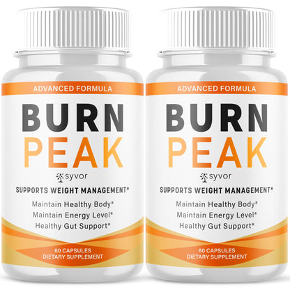 (2 Pack) Burn Peak Capsules, Official Burnpeak Pink Salt Pills with All Natural Ingredients, Advanced BurnPeak Health Supplement with Premium Vitamins for Active Lifestyle Support (120 Capsules) - dailyvitalstore