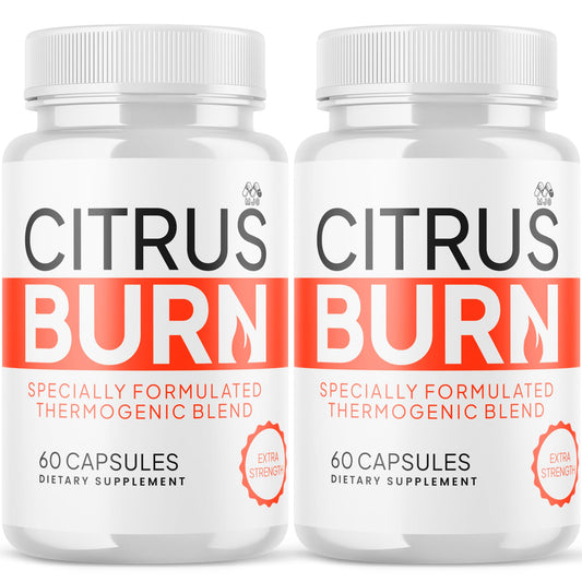 (2 Pack) Citrus Burn Capsules, Official CitrusBurn Pills with All Natural Ingredients, Advanced Citrus Burn for Optimal Health & Wellness Support with Premium Vitamins for Women & Men (120 Capsules) - dailyvitalstore