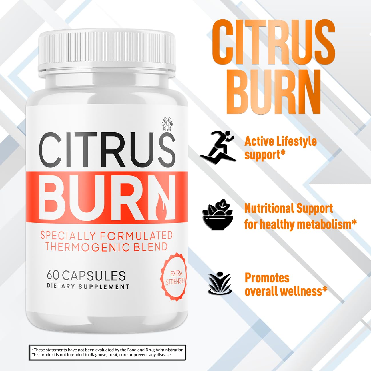 (2 Pack) Citrus Burn Capsules, Official CitrusBurn Pills with All Natural Ingredients, Advanced Citrus Burn for Optimal Health & Wellness Support with Premium Vitamins for Women & Men (120 Capsules) - dailyvitalstore