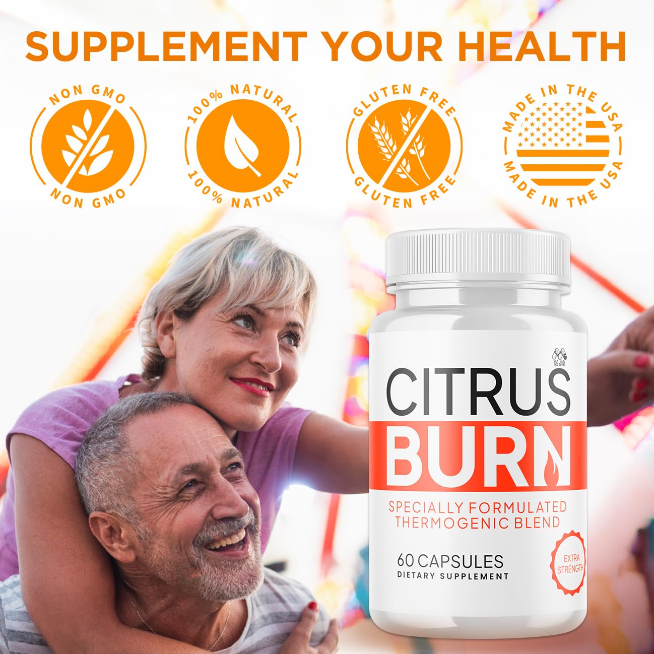(2 Pack) Citrus Burn Capsules, Official CitrusBurn Pills with All Natural Ingredients, Advanced Citrus Burn for Optimal Health & Wellness Support with Premium Vitamins for Women & Men (120 Capsules) - dailyvitalstore