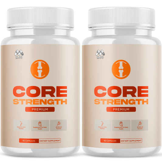 (2 Pack) Core Strength Supplement for Joint Support, Official Core Strength Joint Pills with All Natural Ingredients, Advanced Health & Wellness Support with Max Strength Multivitamins (120 Capsules) - dailyvitalstore