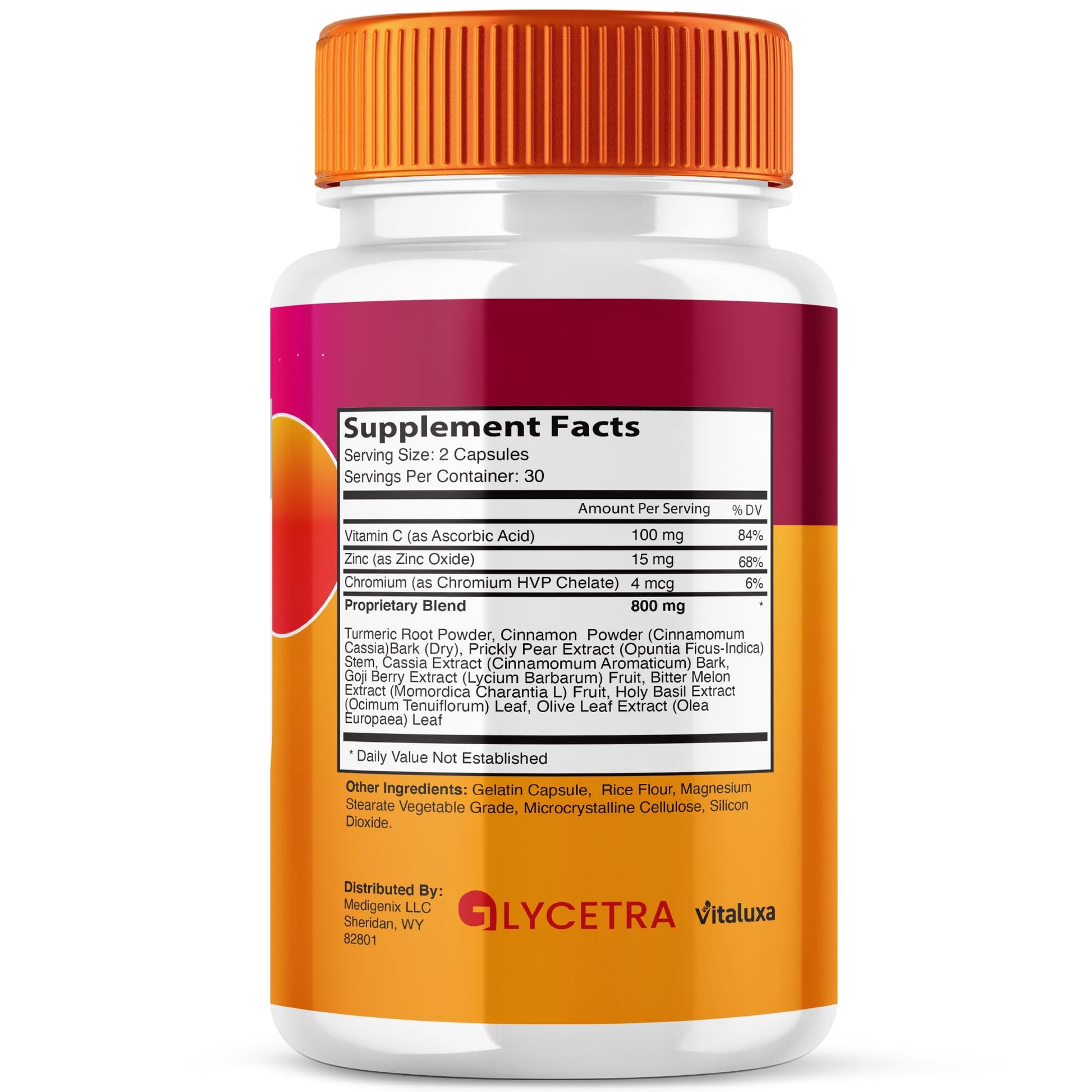 (2 Pack) Glycetra Capsules, Glycetra Blood Support Supplement Advanced Formula Premium Blend All Natural Balance Flow, Glicetra Pills Maximum Strength Glycogen Support Health Wellness Review (120 Ct) - dailyvitalstore