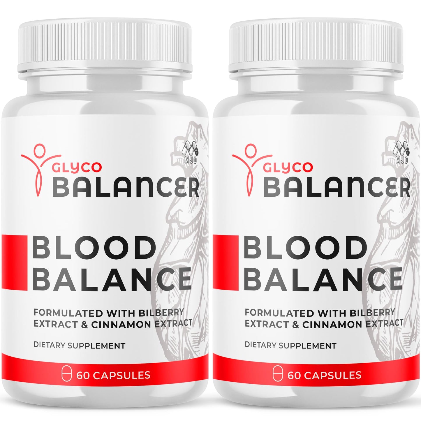 (2 Pack) Glyco Balancer Capsules, Official GlycoBalancer Health Support Pills with All Natural Ingredients, Glyco Balancer Advanced Health Support with Premium Vitamins for Women & Men (120 Capsules) - dailyvitalstore