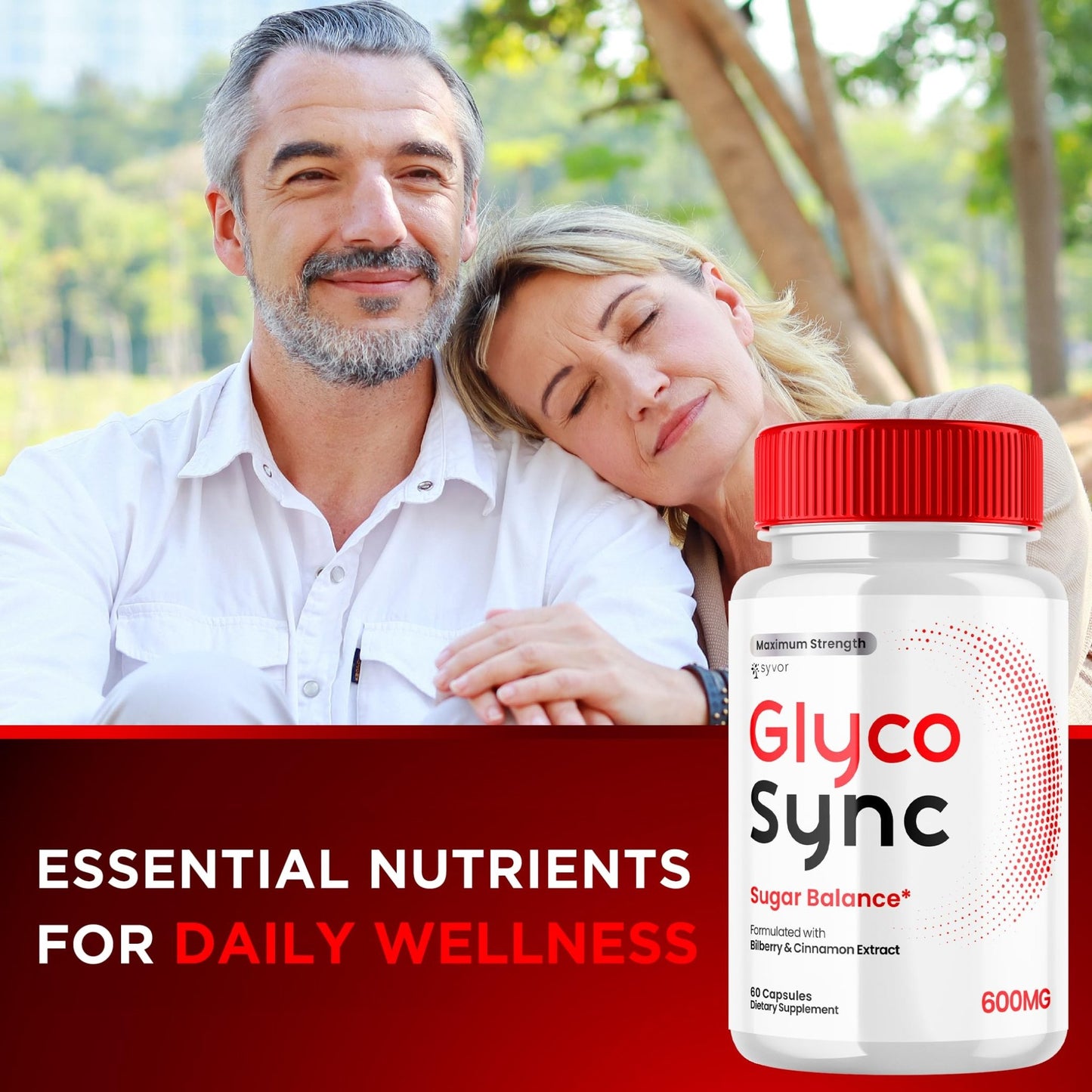 (2 Pack) Glyco Sync Capsules, Official Glyco Sync Balance Pills with All Natural Ingredients, Advanced Formula GlycoSync Joint Health and Wellness Support Max Strength for Men & Women (120 Capsules) - dailyvitalstore