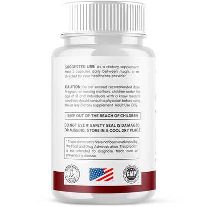 (2 Pack) Glyco Thrive Capsules, Official GlycoThrive Glycogen Support Pills with All Natural Ingredients, Advanced Formula Health Supplement with Max Strength Vitamins for Women & Men (120 Capsules) - dailyvitalstore