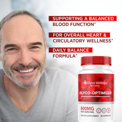 (2 Pack) Glyco Vantage Glyco Optimizer, Glyco Vantage, Glyco Vantage Capsules, Glyco Vantage Joint Optimizer, GlycoVantage Glyco Optimizer Pills, Glyco Vantage Support, 60 Capsules For 2 Months - dailyvitalstore