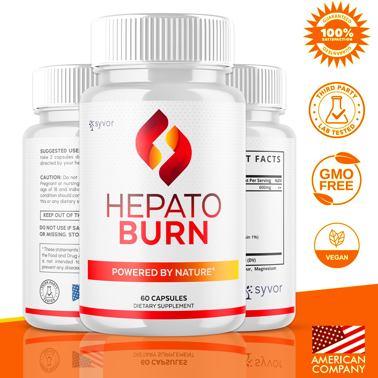(2 Pack) Hepato Burn Capsules, Official Hepato Burn Pills with All Natural Premium Ingredients, Hepatoburn Energy and Fitness Vitamin Supplement, Hepatoburn Lifestyle Powered by Nature (120 Capsules) - dailyvitalstore