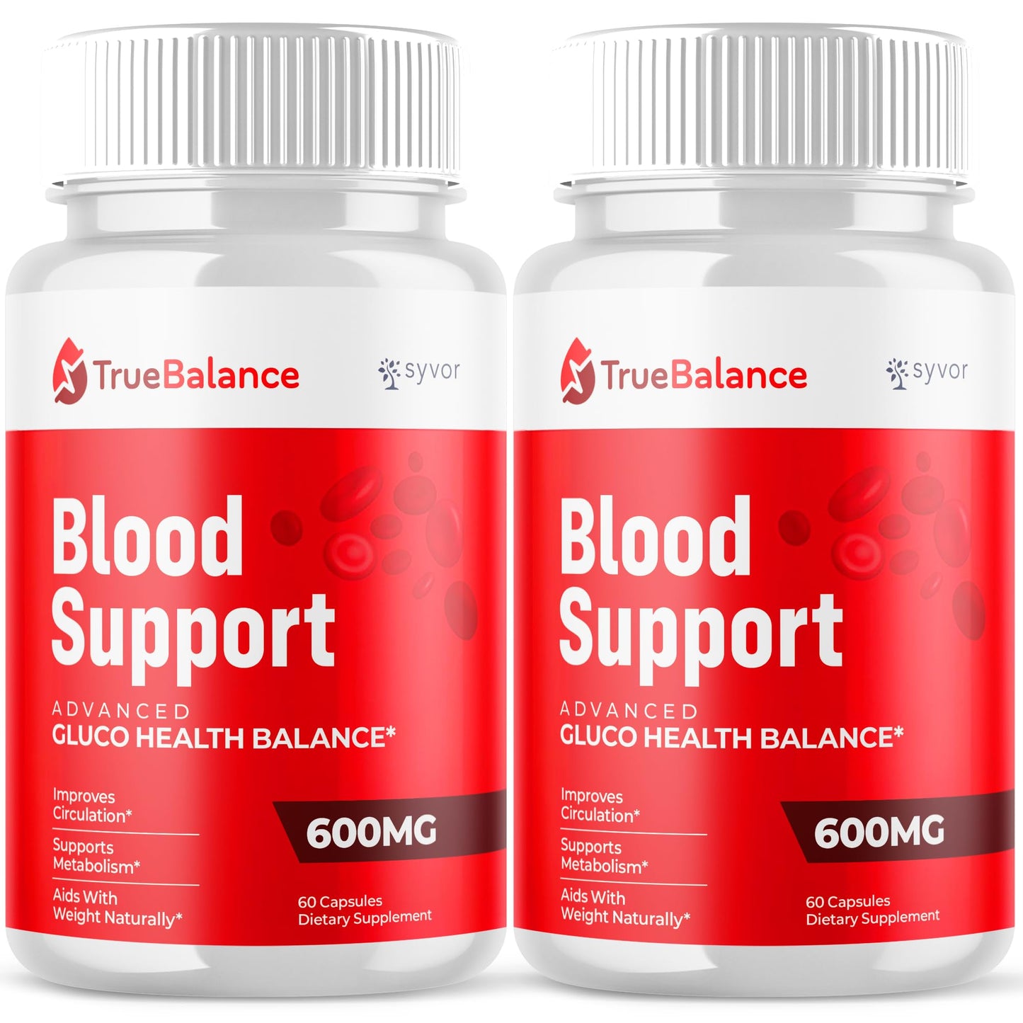 (2 Pack) True Balance Capsules, Official TrueBalance Glycogen Support Pills with All Natural Ingredients, Advanced Formula Support Supplement with Max Strength Vitamins for Women & Men (120 Capsules) - dailyvitalstore