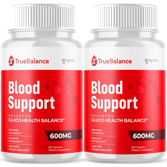 (2 Pack) True Balance Capsules, Official TrueBalance Glycogen Support Pills with All Natural Ingredients, Advanced Formula Support Supplement with Max Strength Vitamins for Women & Men (120 Capsules) - dailyvitalstore
