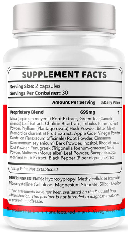 (2 Pack) Trusted Relief Blood Support Capsules - Official TrustedRelief Blood Support Vitamin Pills, Natural Trusted Relief Advanced Premium Formula Wellness & Overal Health, 120 Capsules For 2 Months - dailyvitalstore