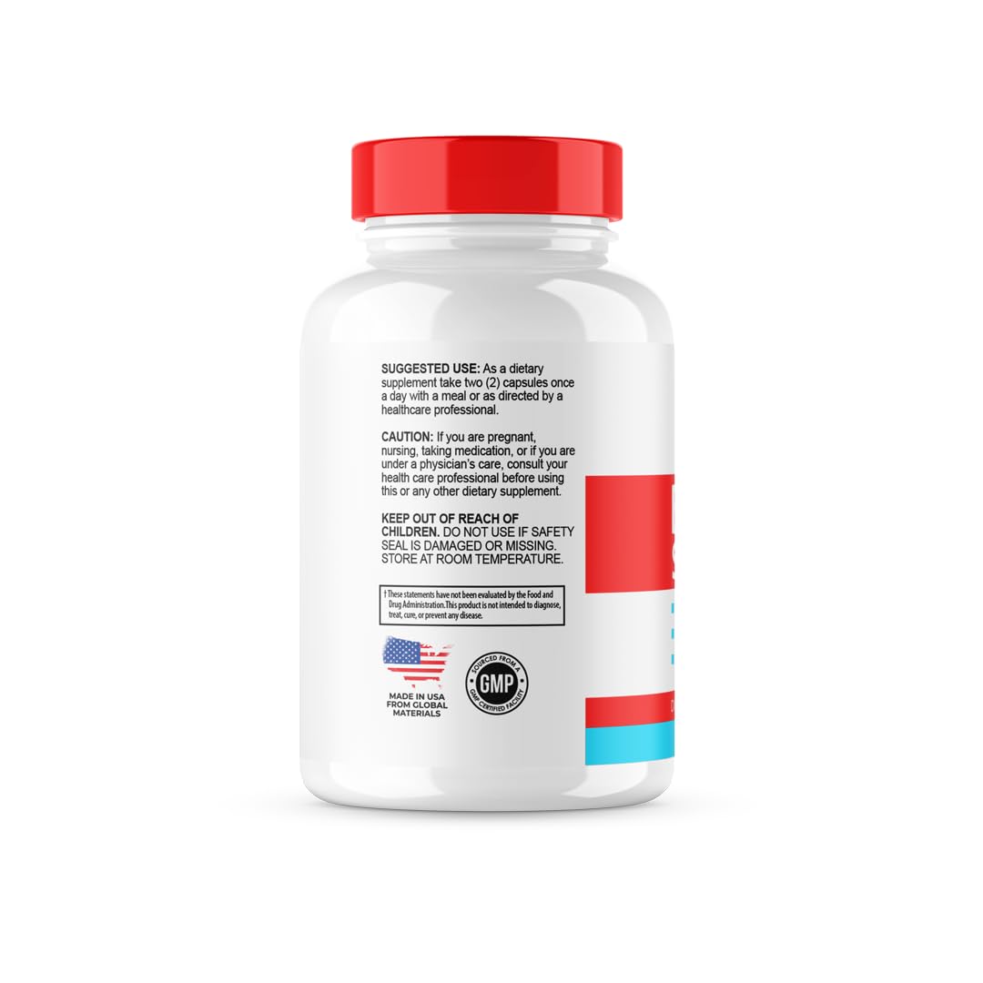 (2 Pack) Trusted Relief Blood Support Capsules, Trusted Relief Advanced Strength Glycogen Reviews Healthy Levels Support Supplement, TrustedRelief Maximum Blood Support Formula Supplement (120 Caps) - dailyvitalstore