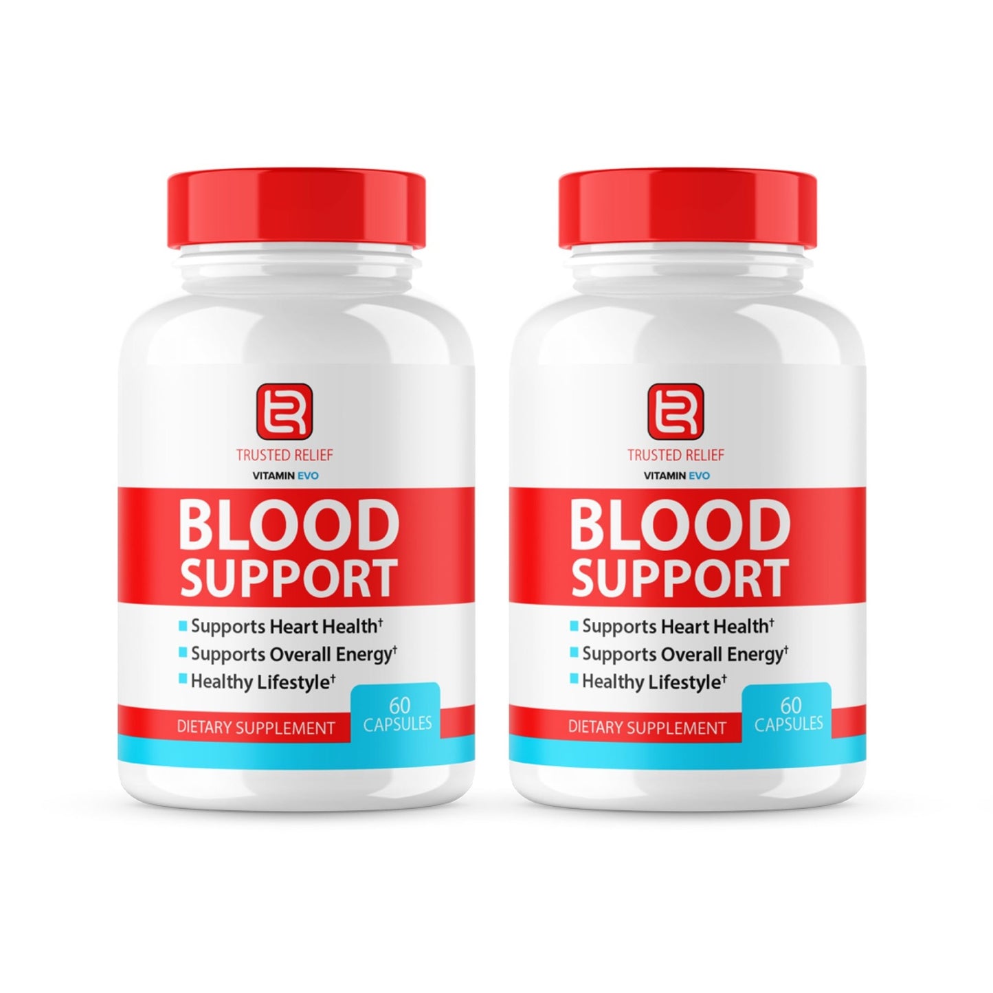 (2 Pack) Trusted Relief Blood Support Capsules, Trusted Relief Advanced Strength Glycogen Reviews Healthy Levels Support Supplement, TrustedRelief Maximum Blood Support Formula Supplement (120 Caps) - dailyvitalstore