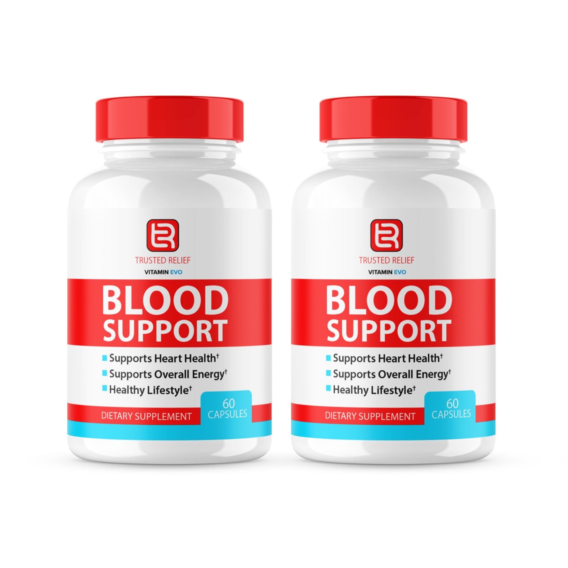 (2 Pack) Trusted Relief Blood Support Capsules, Trusted Relief Advanced Strength Glycogen Reviews Healthy Levels Support Supplement, TrustedRelief Maximum Blood Support Formula Supplement (120 Caps) - dailyvitalstore
