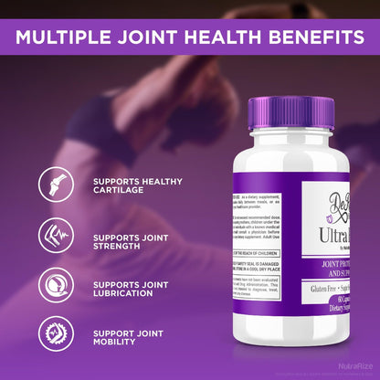 (2 Pack) Ultra Flex Capsules, Advanced Joint Support Supplement, Ultra Flex Natural Joint Health Formula, Max Strength Pills for Joint Wellness and Mobility, UltraFlex Vitamin Reviews (120 Capsules) - dailyvitalstore