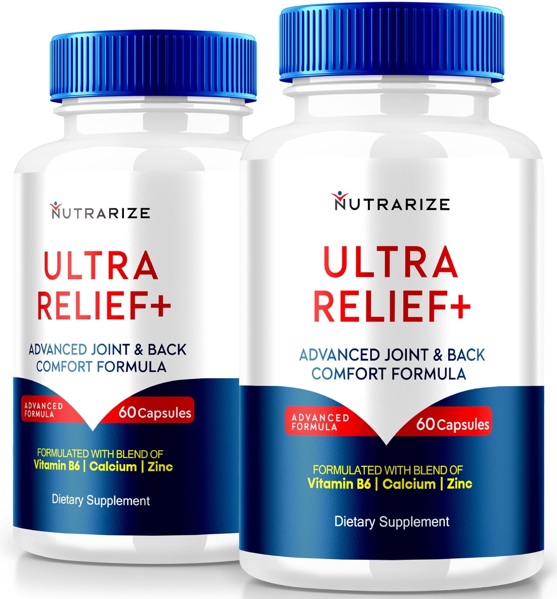(2 Pack) Ultra Relief+ Capsules, Official Formula for Joint Health, All-Natural Supplement to Support Joint Function and Mobility, Ultra Relief + Pills, Ultra Relief Plus Reviews (120 Capsules) - dailyvitalstore