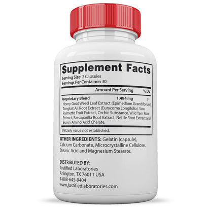 (2 Pack) Vital Grow XL Pills 1484MG Advanced Formula Proprietary Blend for Men 60 Capsules - dailyvitalstore