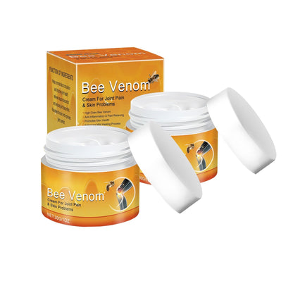 2 PCS Bee Venom Joint and Bone Cream, Bees Venoms Cream Relief Gel for Back, Knee, Hands, Neck, Feet - dailyvitalstore