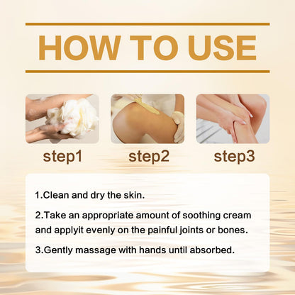 2 Pcs Botulinum Bee Venom Bone Healing Cream,Throughout Release Joint Activities Muscle Relief Massage Gel. - dailyvitalstore