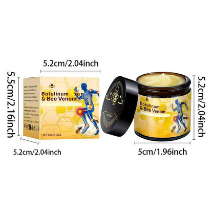 2 Pcs Botulinum Bee Venom Bone Healing Cream,Throughout Release Joint Activities Muscle Relief Massage Gel. - dailyvitalstore
