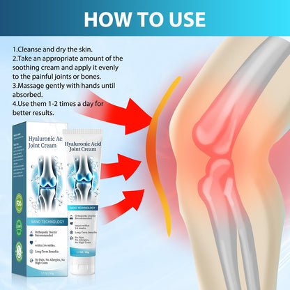 2 PCS Hyaluronic Acid Joint R-epair Gel, Soothing Massage Gel, Quickly Relieve Joint discomfort for Back, Neck, Kne, Soothing Relief for Dry, Cracked Skin Joint Activities Throughout The Body - dailyvitalstore