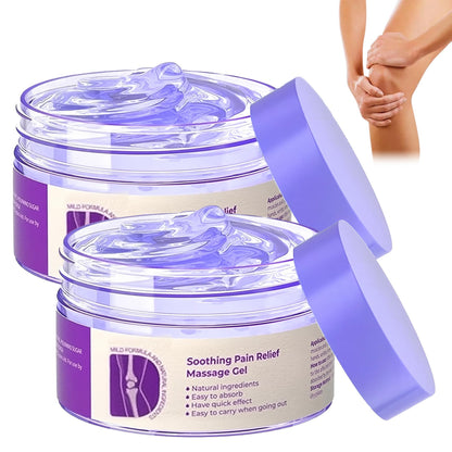 2 PCS Joint Gel Purple Gel，Soothing Pain Relief Massage Cream，Full-Body Joint Effective Soothes for Knees, Lumbar, Hands, Neck and Shoulders - dailyvitalstore