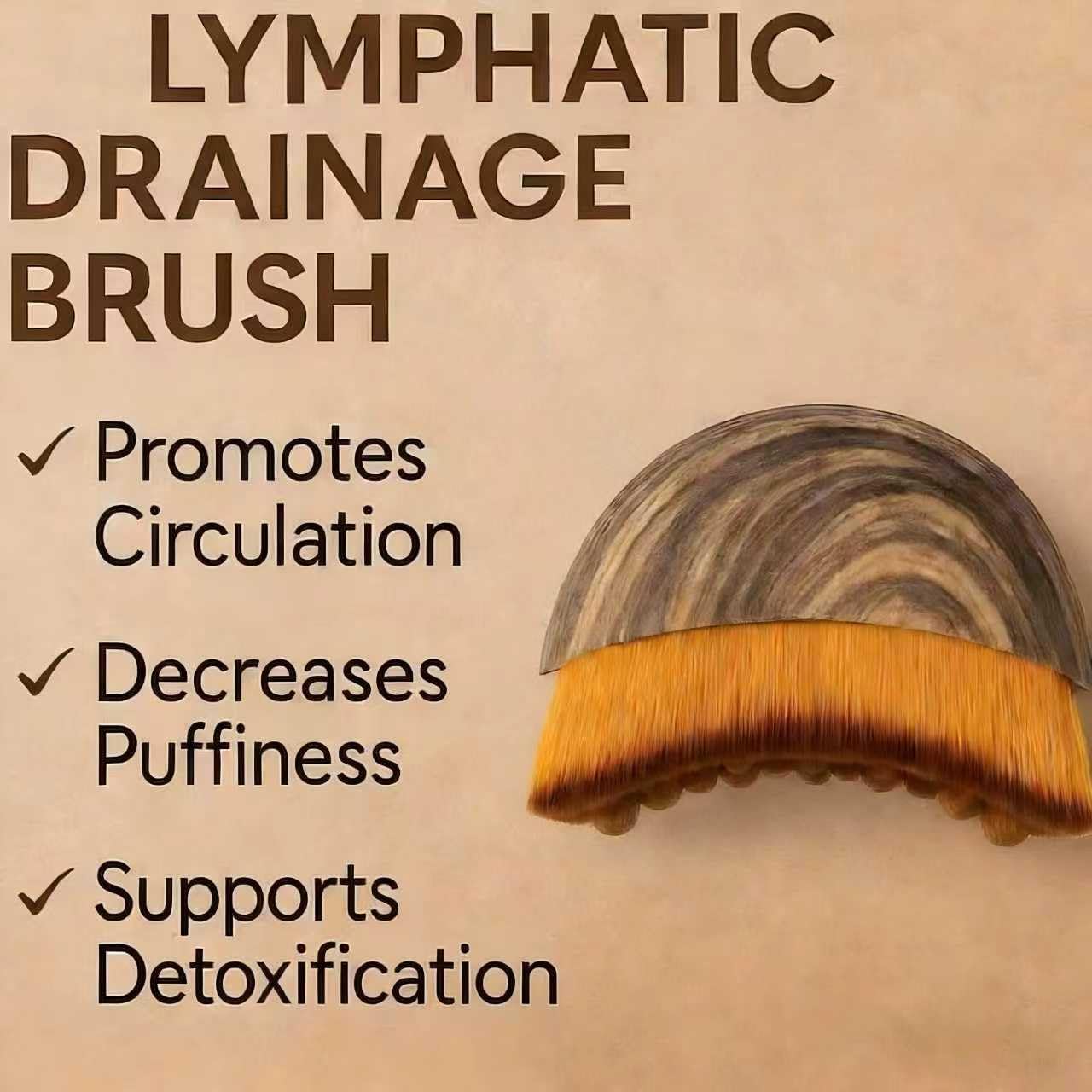 2 PCS New Lymphatic Contour Face Brush for Sculpting – Face Brush for Lymphatic Drainage, Anti-Puffiness, Detox & Lift, Improves Skin Glow & Absorption, Travel-Friendly Portable Design - dailyvitalstore