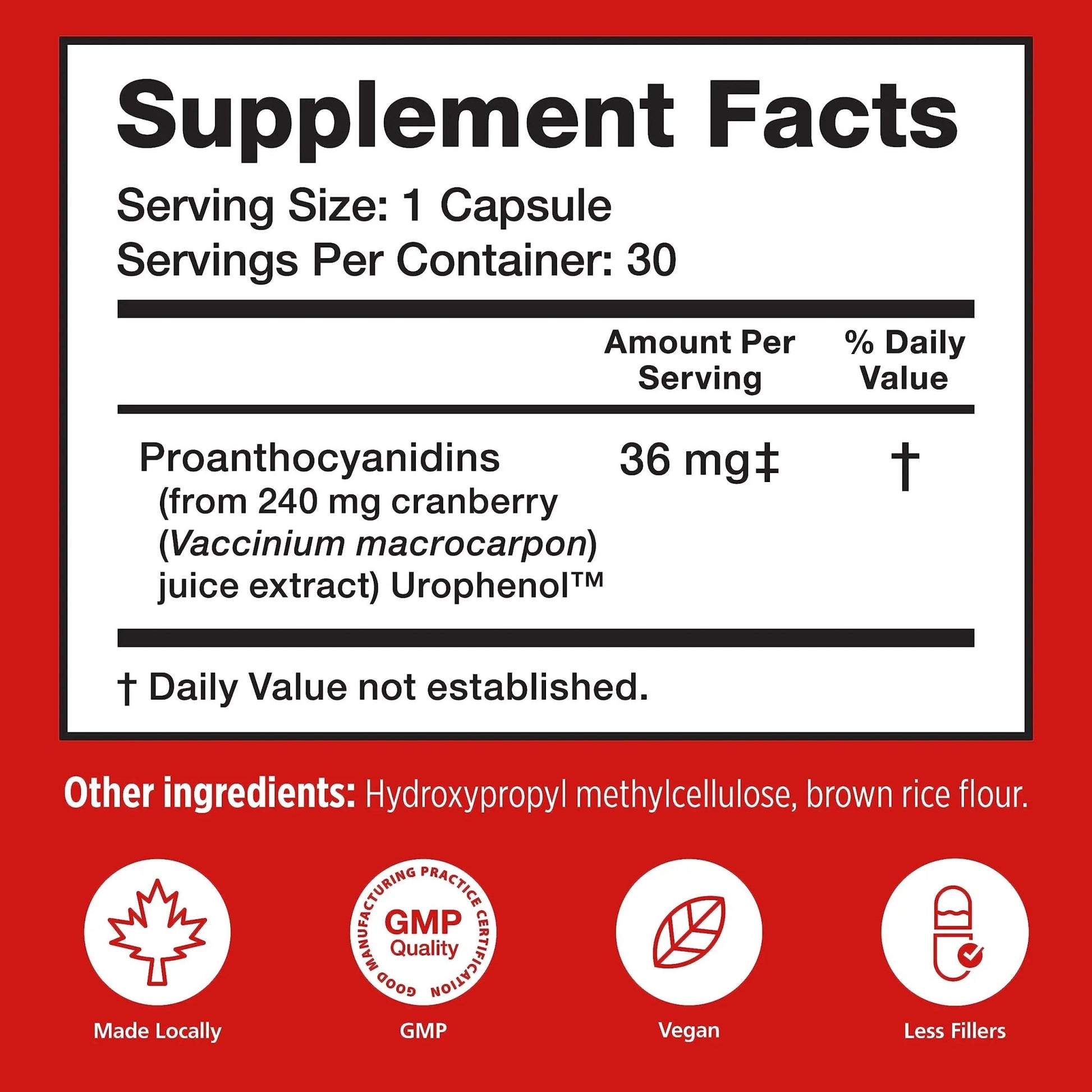 20% Bundle Utiva Cranberry PACs 30 Vegi Capsules Cranberry Supplement for Urinary Tract Health for Women and Men + Utiva D-Mannose 500mg 120 Capsules Naturally Flush The Bladder and Urinary Tract - dailyvitalstore